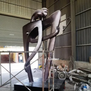 Abstract Metal Garden Sculptures