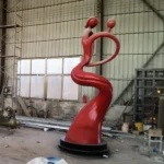 Abstract Human Figure Sculpture