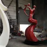 Abstract Human Figure Sculpture