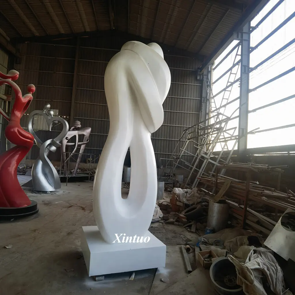 Outdoor Abstract Metal Sculpture