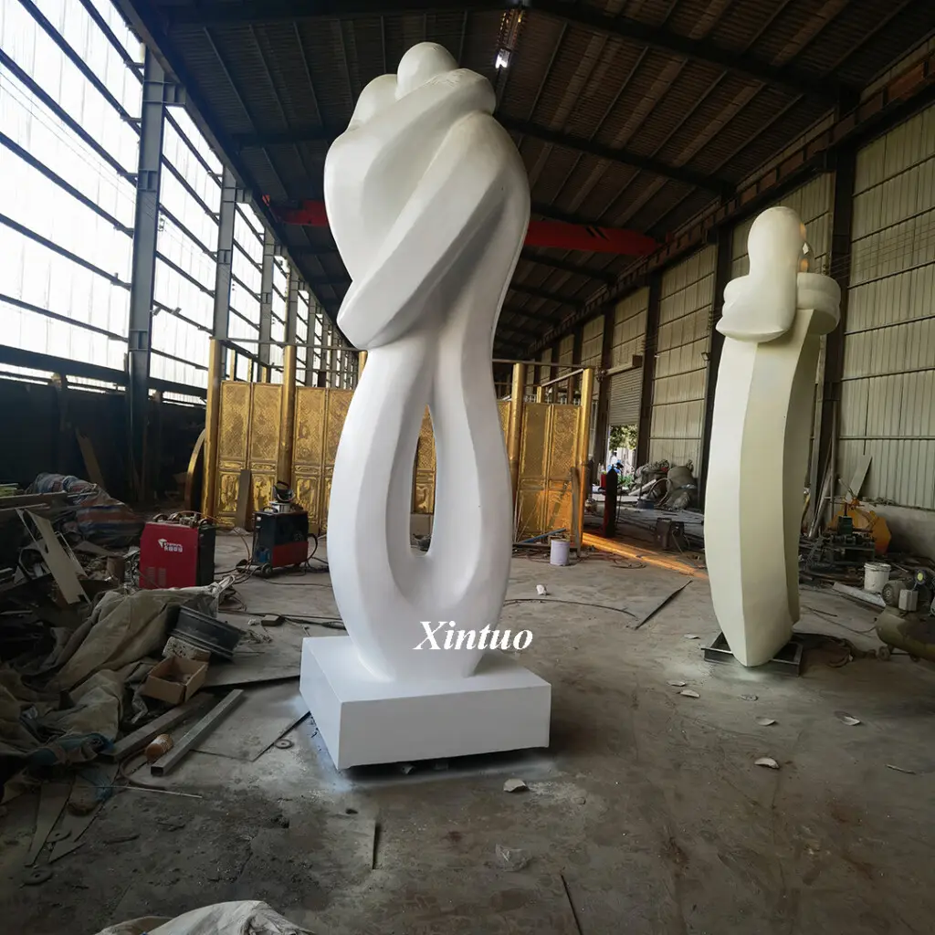 Outdoor Abstract Metal Sculpture