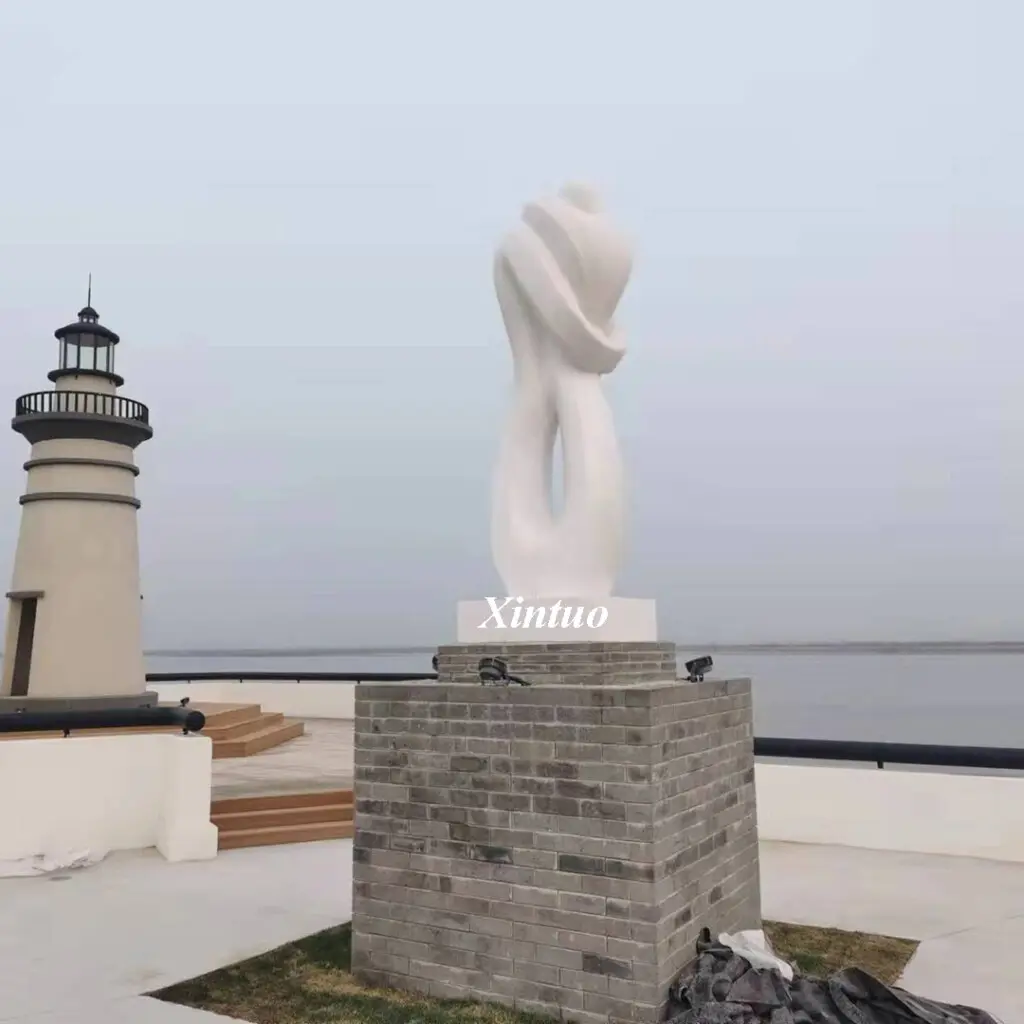 Outdoor Abstract Metal Sculpture