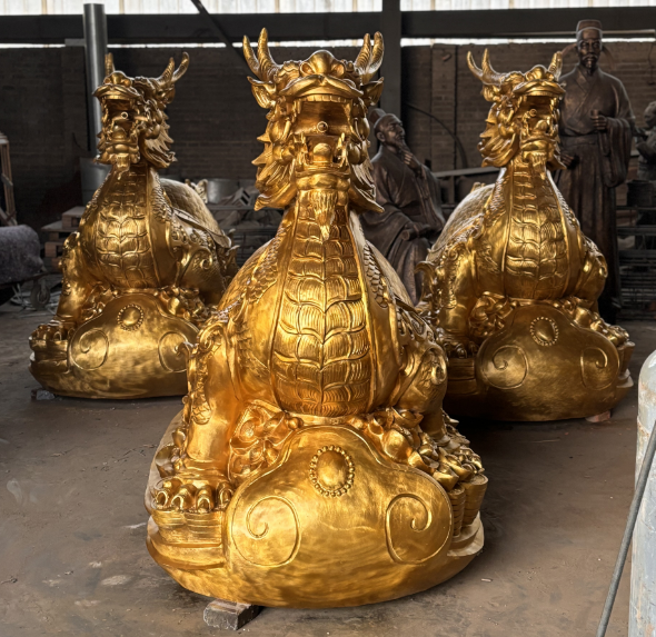 dragon turtle statue