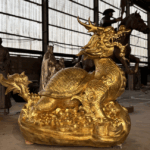 dragon turtle statue