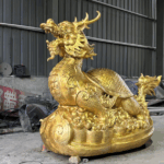 dragon turtle statue