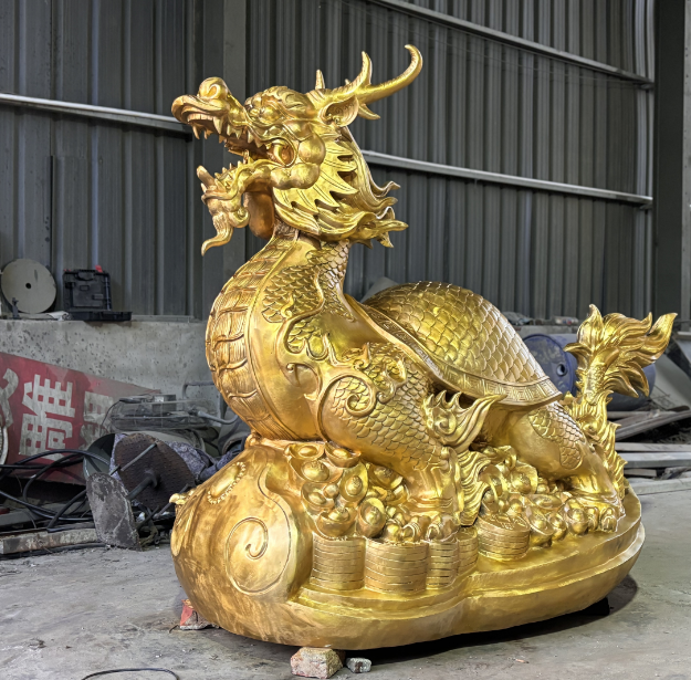 dragon turtle statue
