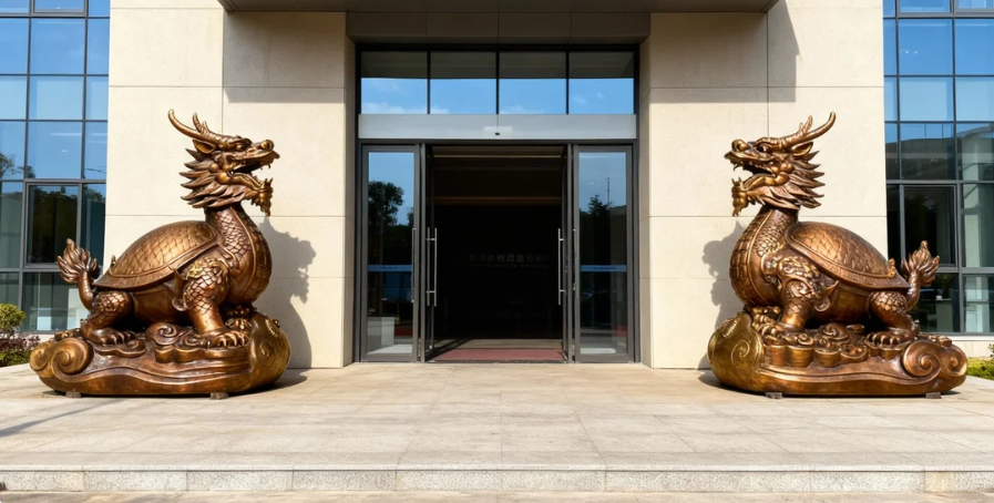 Dragon Turtle Statue