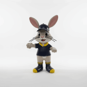 fiberglass rabbit statue