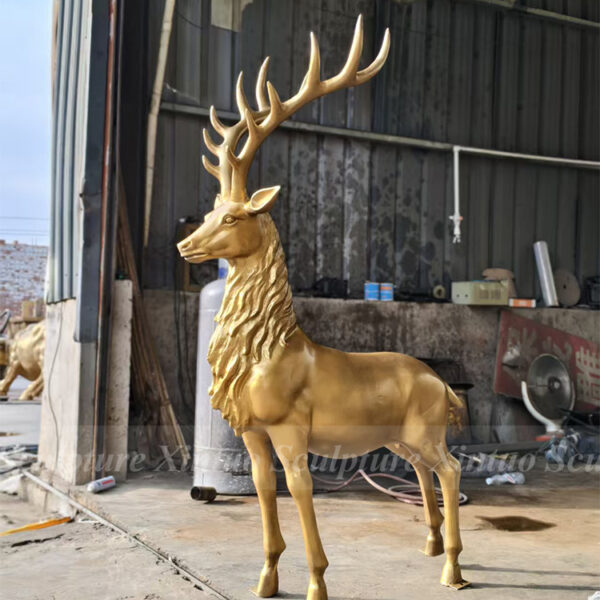 life size outdoor deer statues