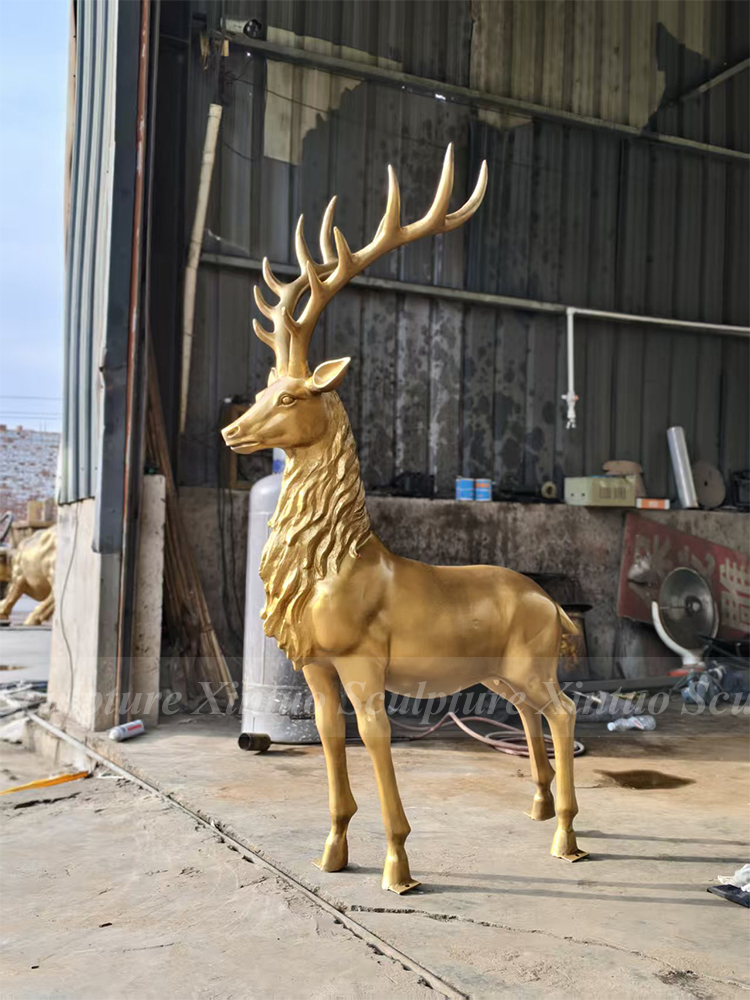 life size outdoor deer statues