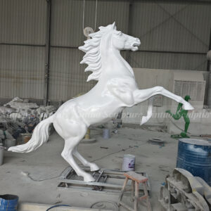 Life Size Fiberglass Horse Statue