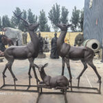 outdoor deer statues for sale