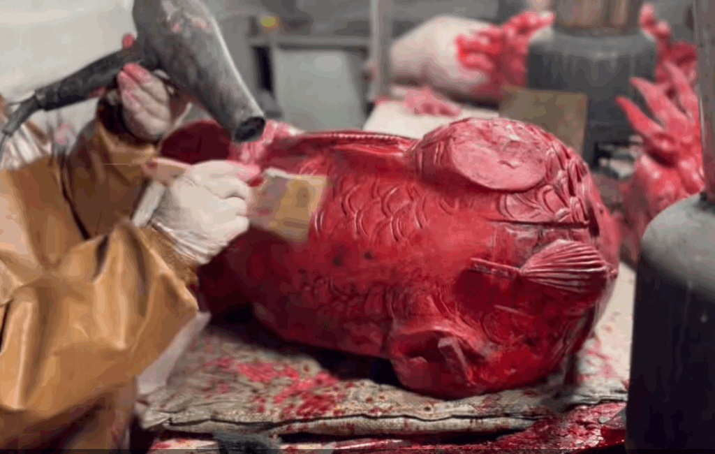 bronze statue process