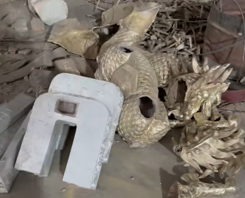 bronze statue process