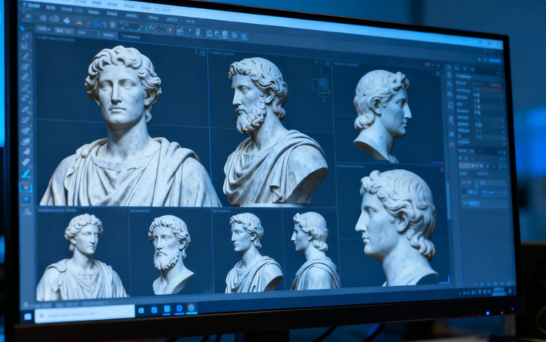 bronze statue process