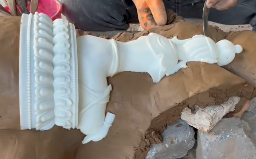 bronze statue process