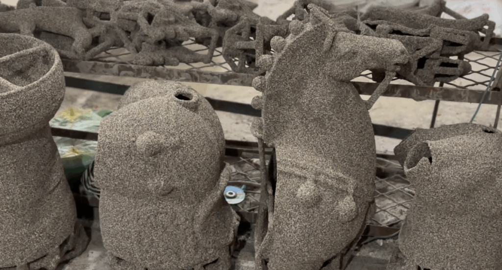 bronze statue process