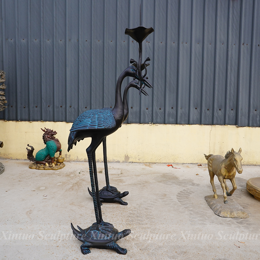 garden crane statues for sale 1 Garden Crane Statues for Sale