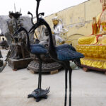 Garden Crane Statues for Sale