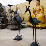 Garden Crane Statues for Sale