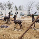 outdoor deer statues for sale