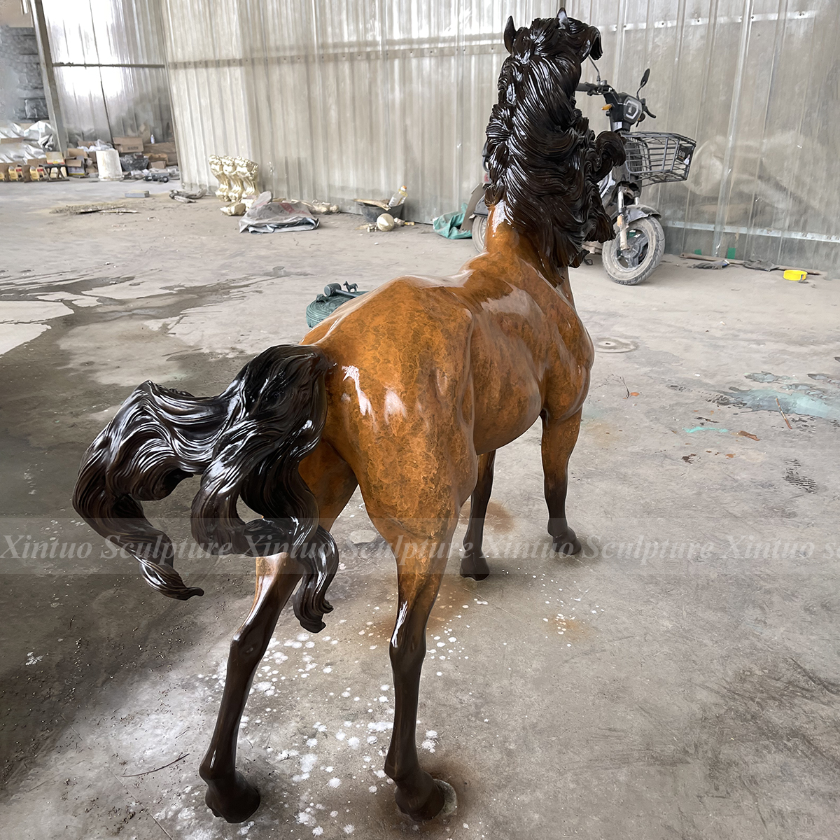 1.2 meter bronze horse statue decorative garden sculpture 4 1.2 meter bronze horse statue decorative garden sculpture