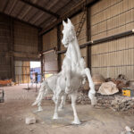 3 meter bronze horse statue 1
