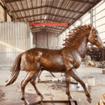 life size horse statue