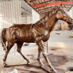 life size horse statue