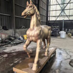 Bronze Running Horse Statue