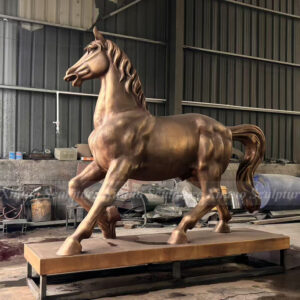Bronze Running Horse Statue