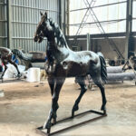 Large Bronze Running Horse Statues