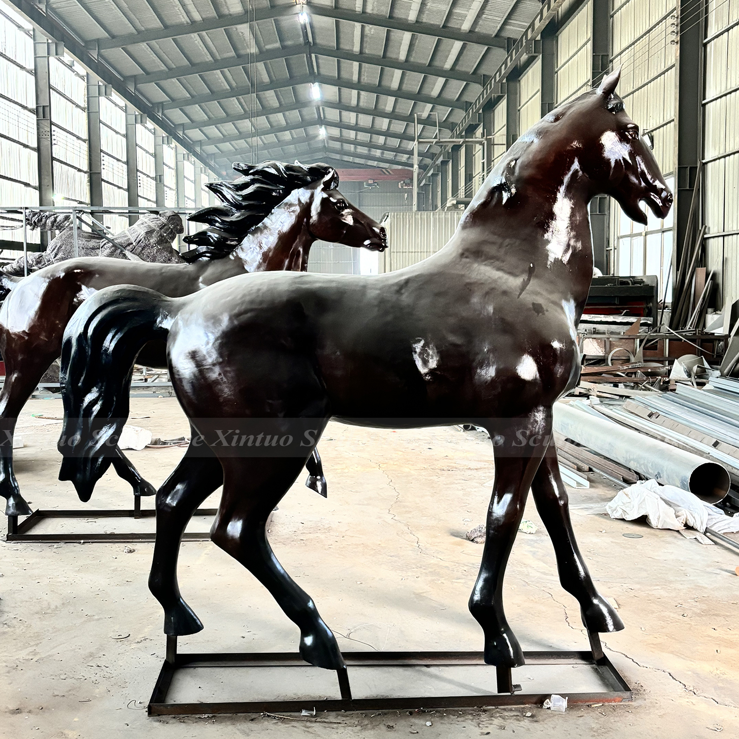 Large Bronze Running Horse Statues Large Bronze Running Horse Statues