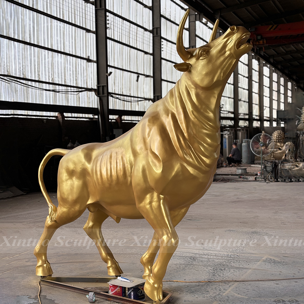 Golden Bull Statue Outdoor Golden Bull Statue Outdoor