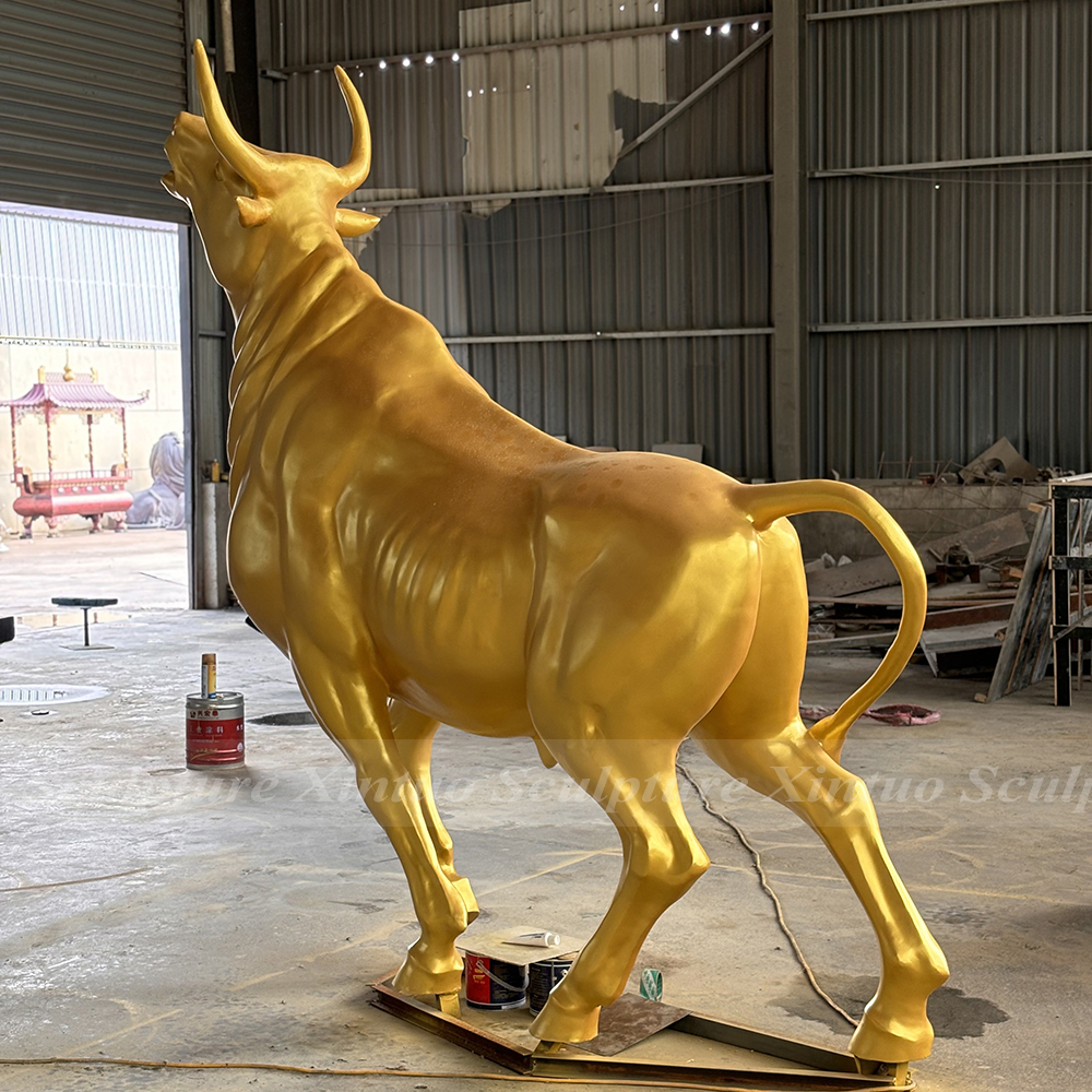 Golden Bull Statue Outdoor Golden Bull Statue Outdoor