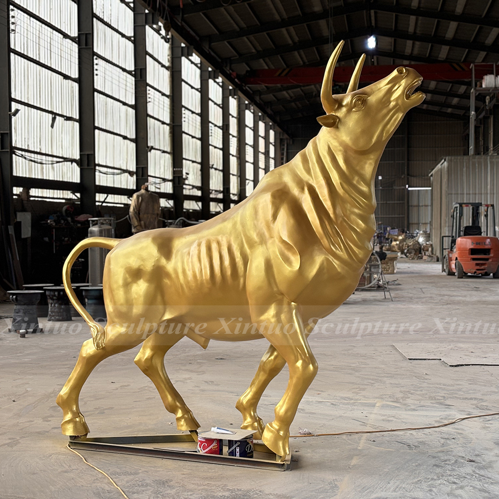 Golden Bull Statue Outdoor Golden Bull Statue Outdoor