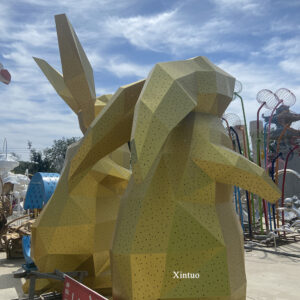 Standing Rabbit Statue