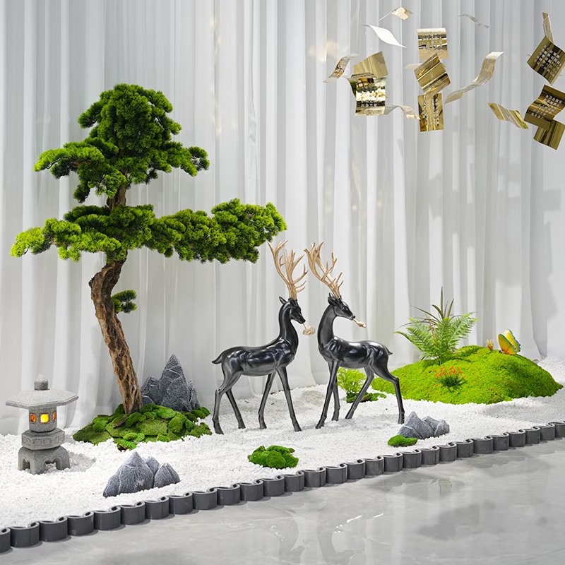 Life Size Deer Statue