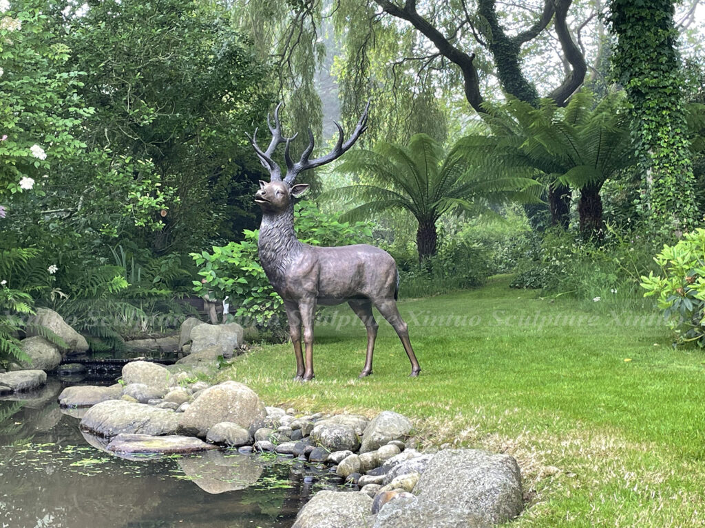 Life Size Deer Statue 