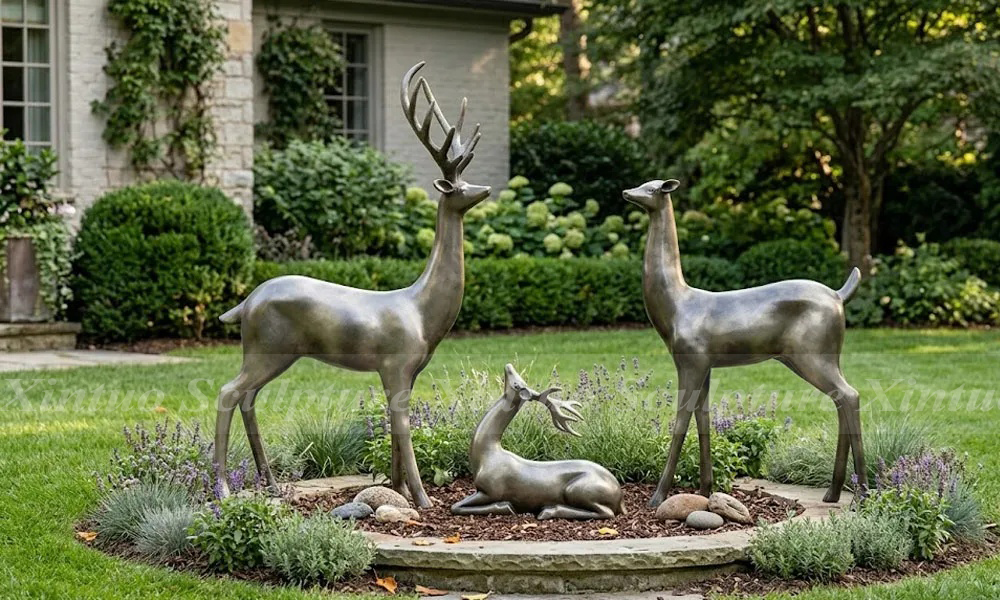 Life Size Deer Statue
