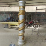 Chinese Dragon Column