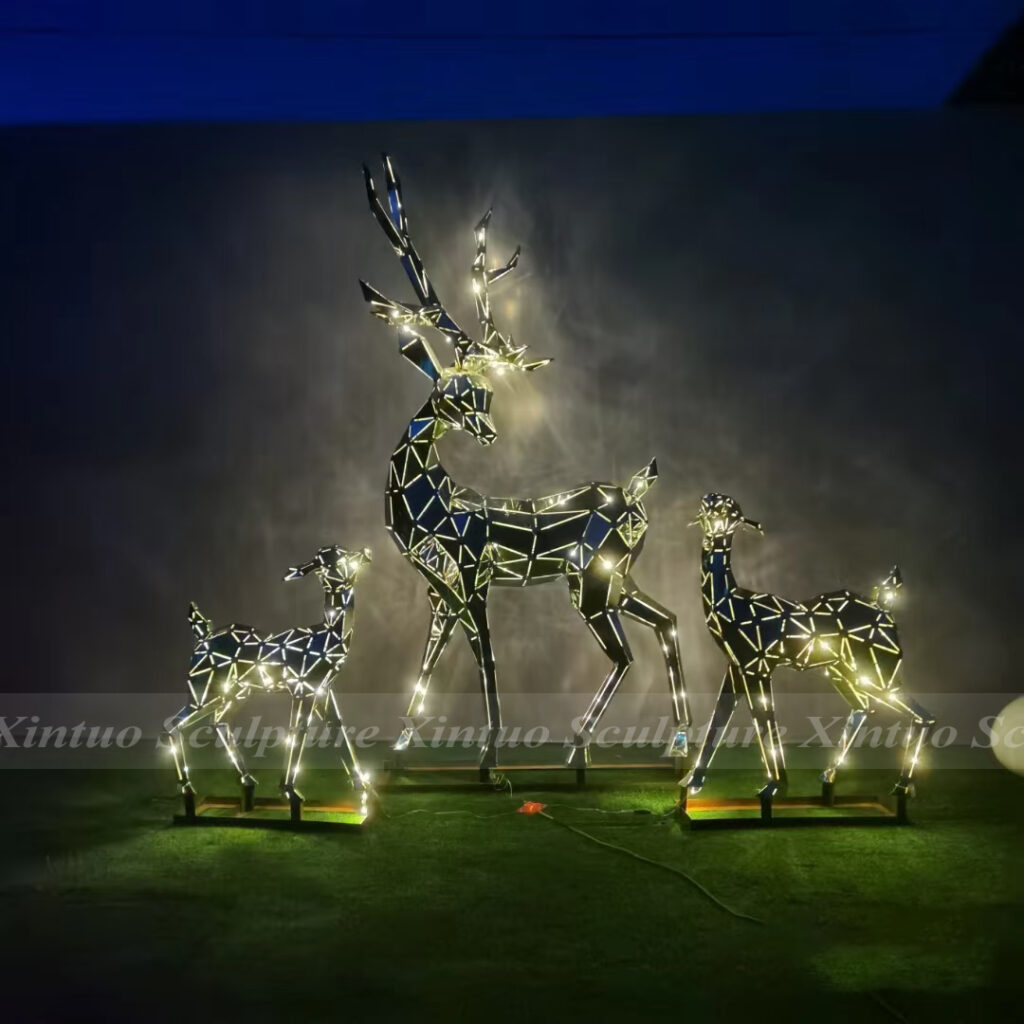 Life Size Deer Statue 