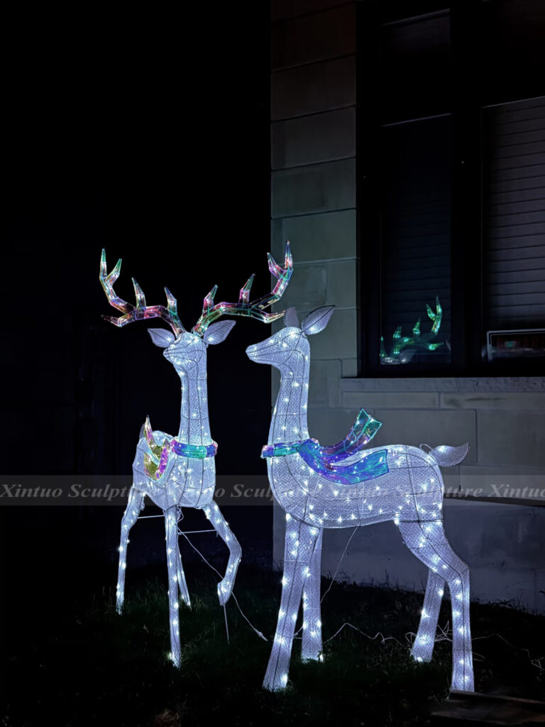 Life Size Deer Statue 