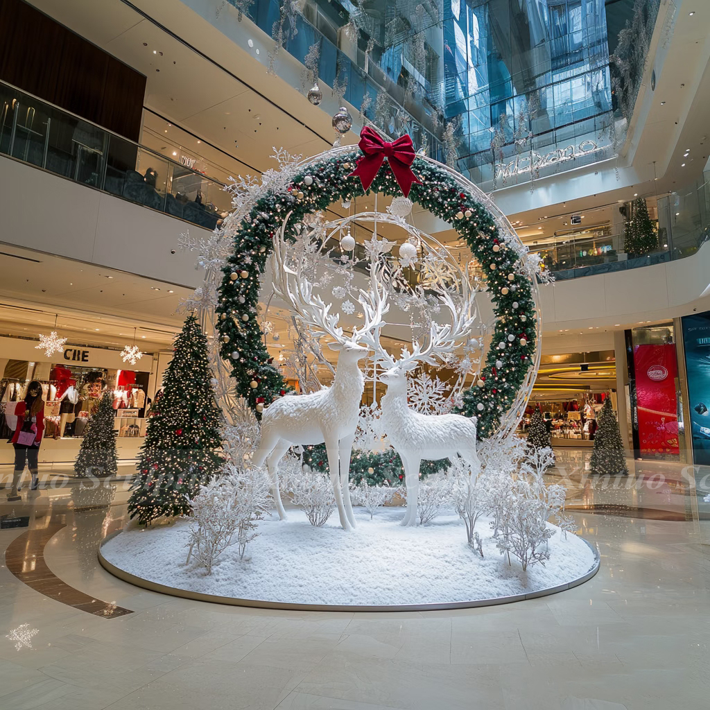 Life Size Deer Statue 