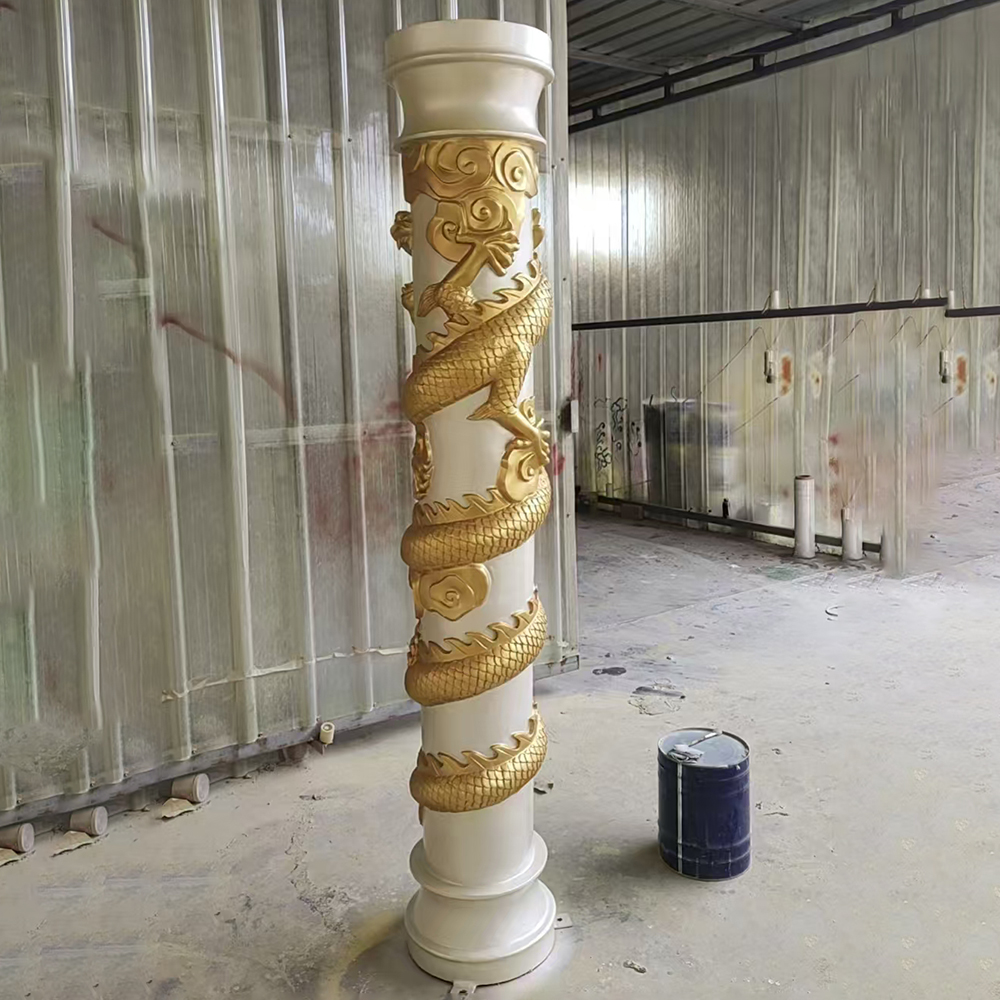Chinese Dragon Column