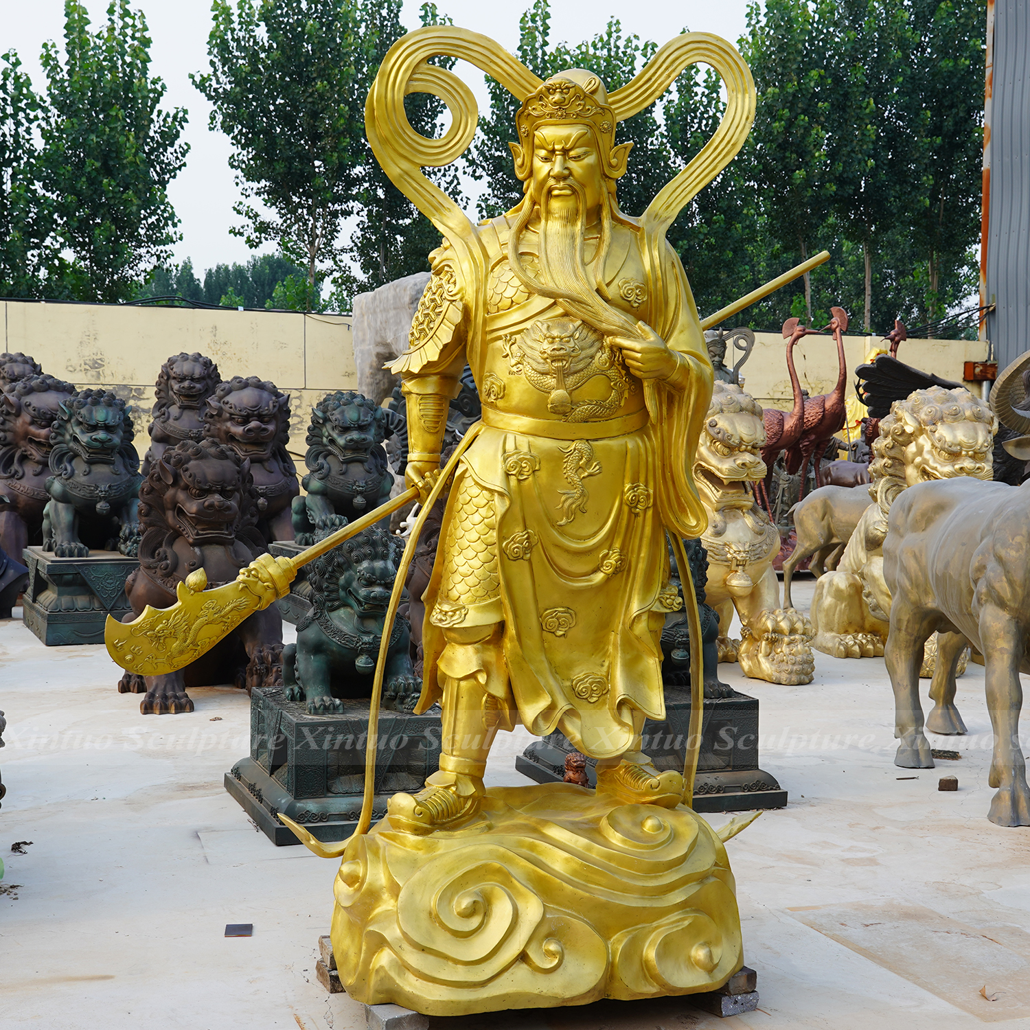 Giant Guan Yu Statue