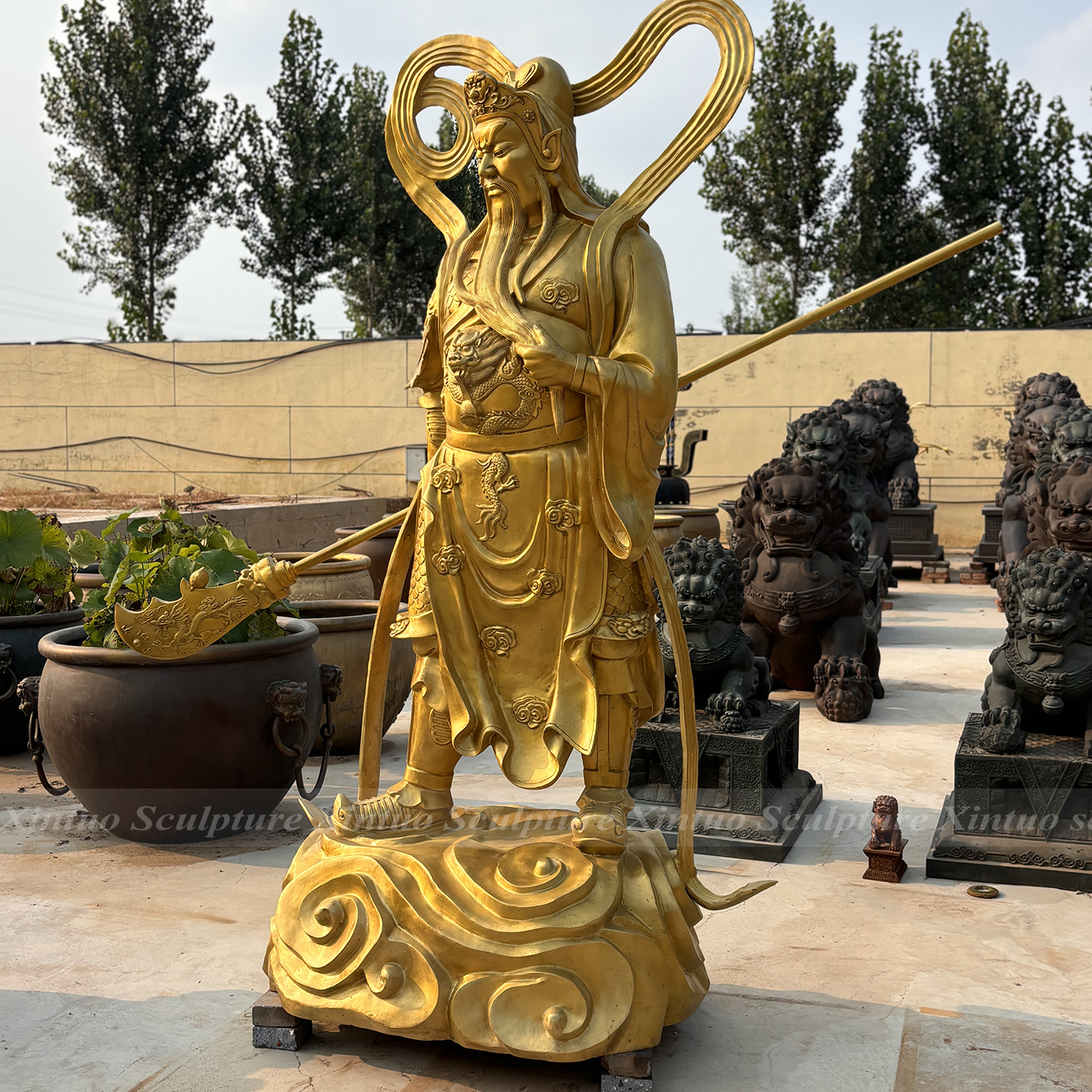 Giant Guan Yu Statue