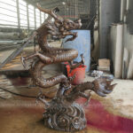 Bronze Dragon Statue