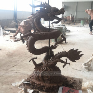Bronze Dragon Statue