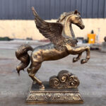 flying horse statue